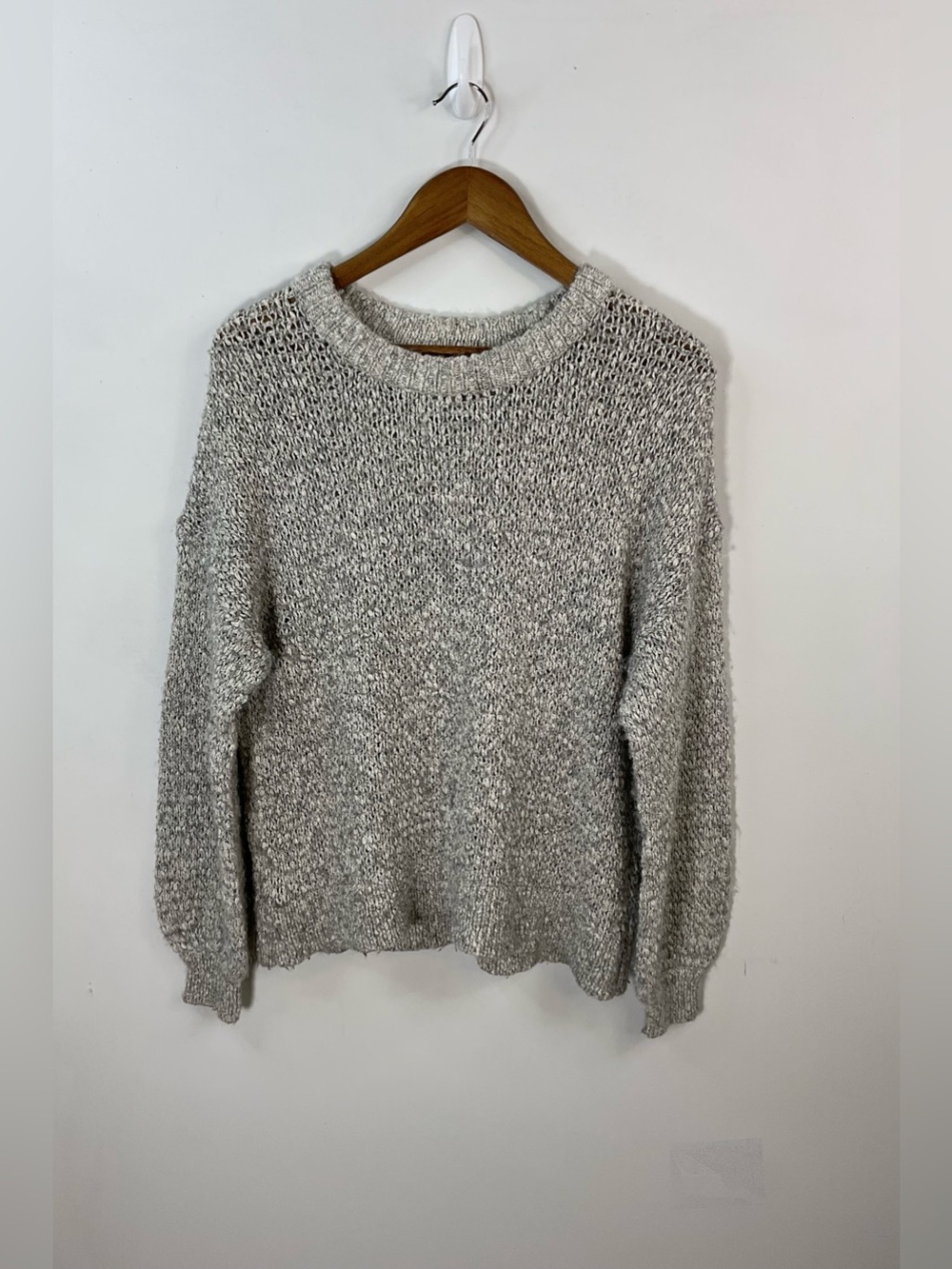 Madewell Gray Wool Blend Sweater Size Medium